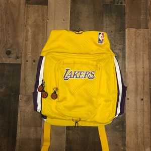 lakers mini backpack